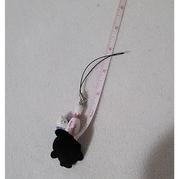 hello kitty round 1 sanrio bowling pin blue phone strap charm - Picture 6 of 6